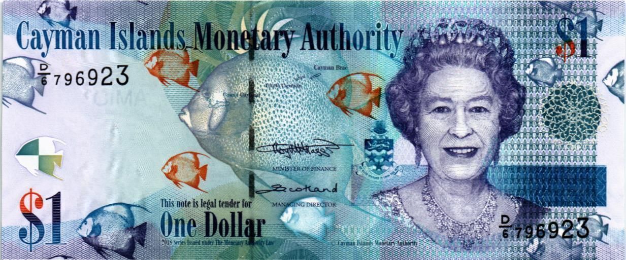 КАЙМАНОВЫ ОСТРОВА 1 ДОЛЛАР (D/6) мини 1