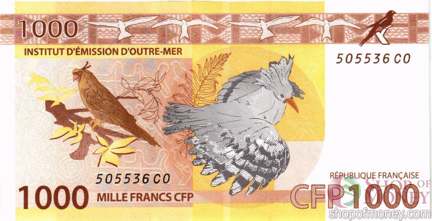 ФРАНЦУЗСКАЯ ПОЛИНЕЗИЯ 1000 ФРАНКОВ мини 2