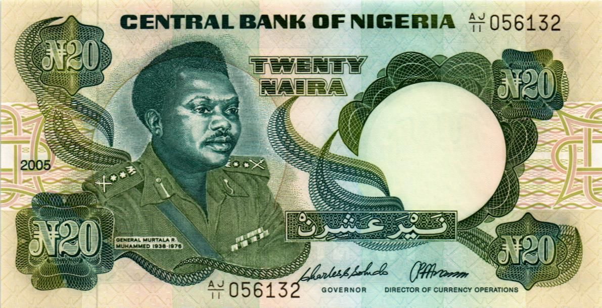 НИГЕРИЯ 20 НАЙРА мини 1