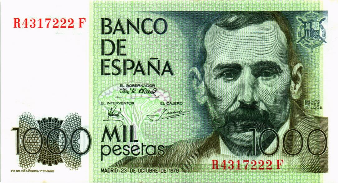 ИСПАНИЯ 1000 ПЕСЕТ