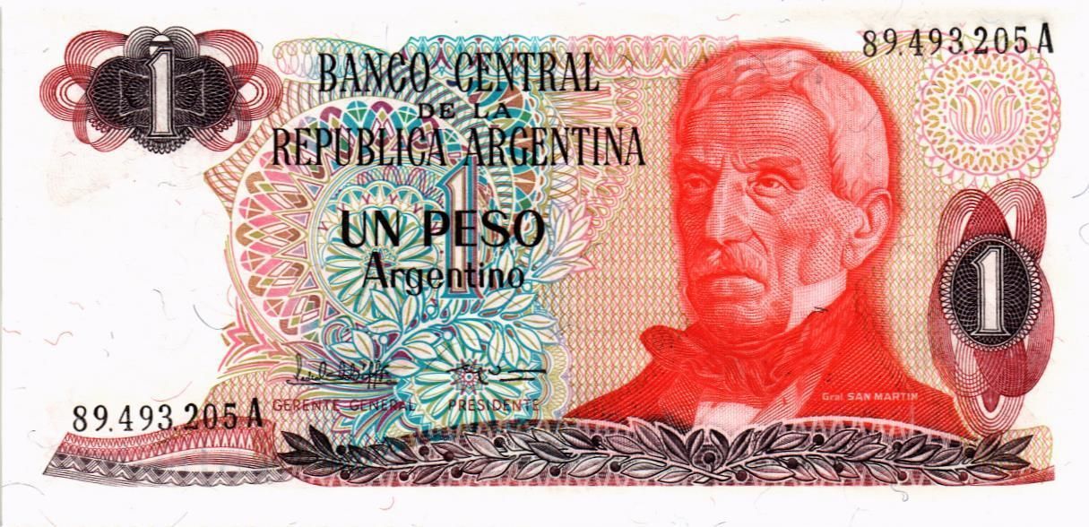 АРГЕНТИНА 1 ПЕСО мини 1