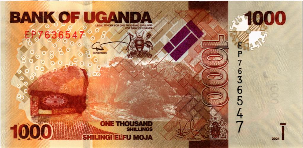 УГАНДА 1000 ШИЛЛИНГОВ