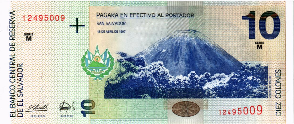 САЛЬВАДОР 10 КОЛОН мини 1