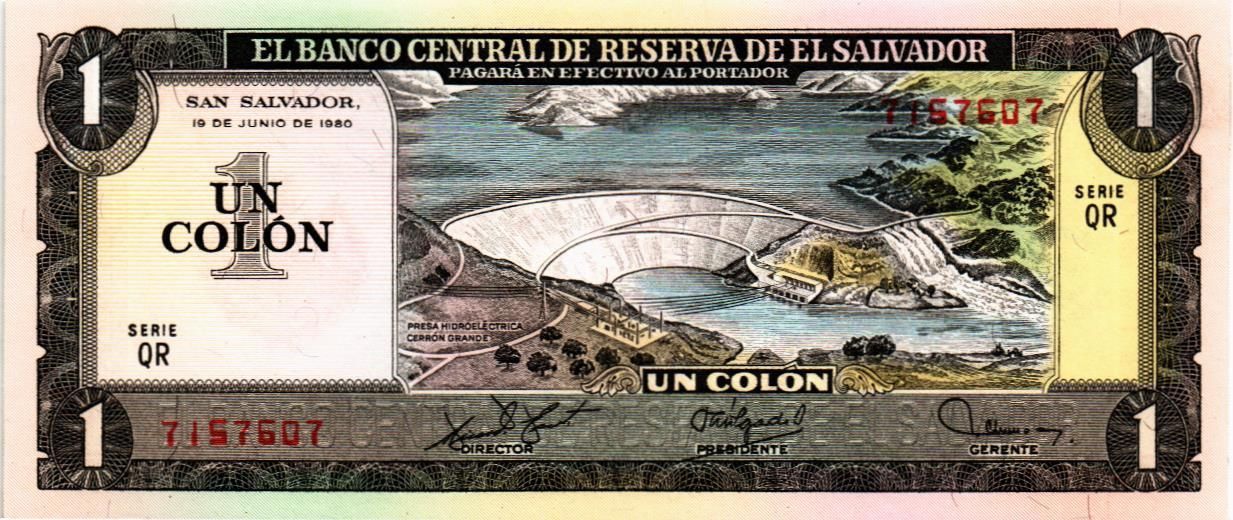 САЛЬВАДОР 1 КОЛОН мини 1