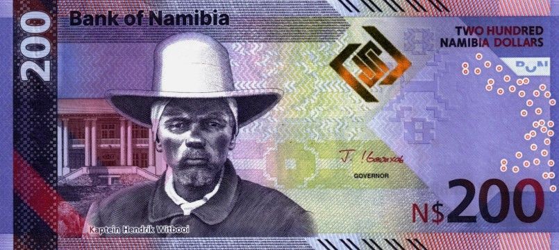 НАМИБИЯ 200 ДОЛЛАРОВ мини 1