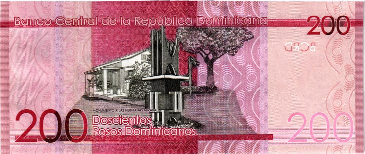 ДОМИНИКАНСКАЯ РЕСПУБЛИКА 200 ПЕСО мини 2