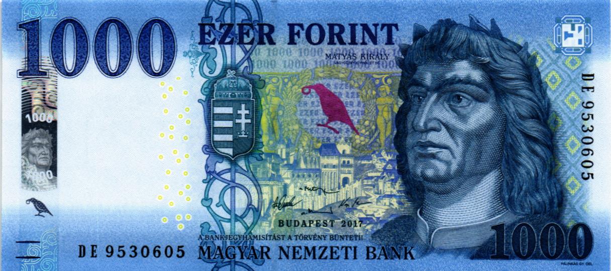 ВЕНГРИЯ 1000 ФОРИНТОВ мини 1