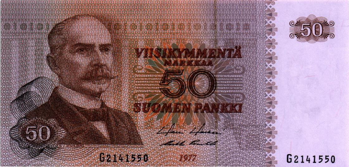 ФИНЛЯНДИЯ 50 МАРОК мини 1