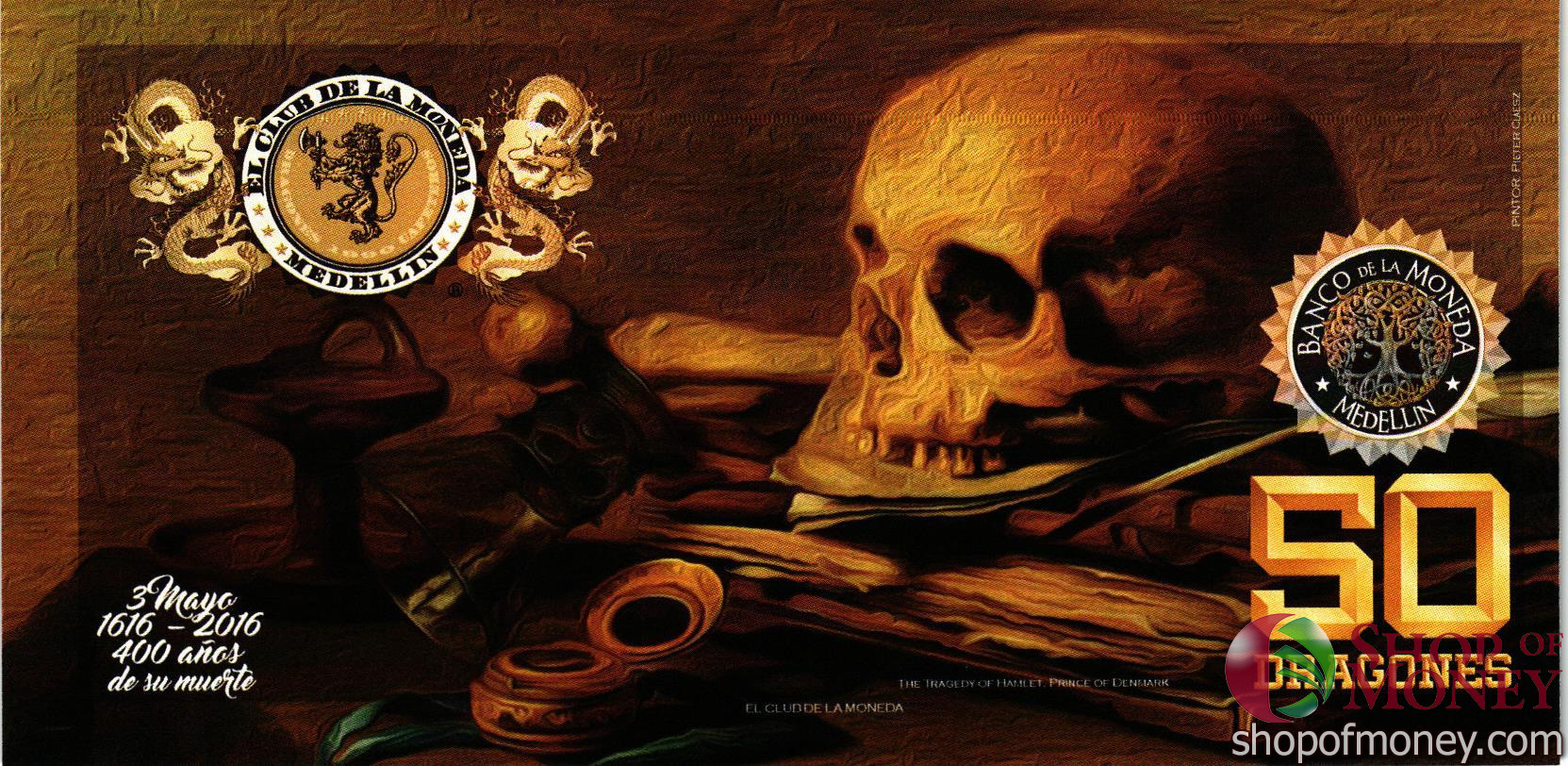 КОЛУМБИЯ ДРАГОНЕС (ВЫДАЮЩИЕСЯ ЛИЧНОСТИ) мини 5