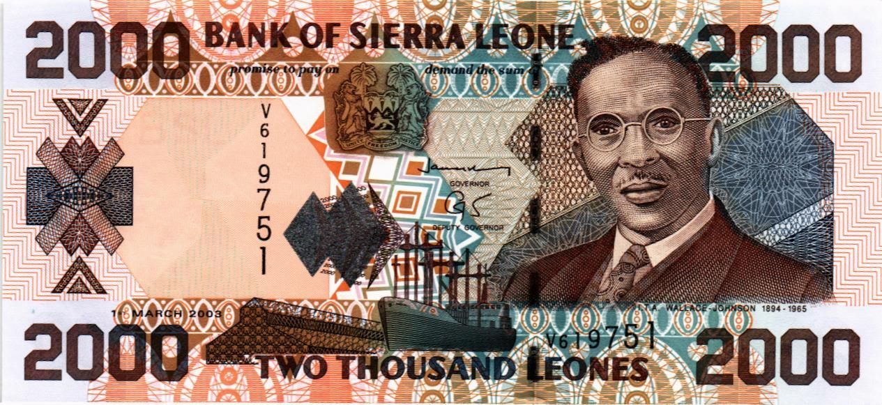 СЬЕРРА-ЛЕОНЕ 2000 ЛЕОНЕ