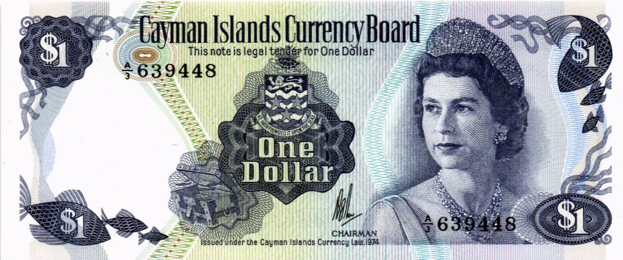 КАЙМАНОВЫ ОСТРОВА 1 ДОЛЛАР
