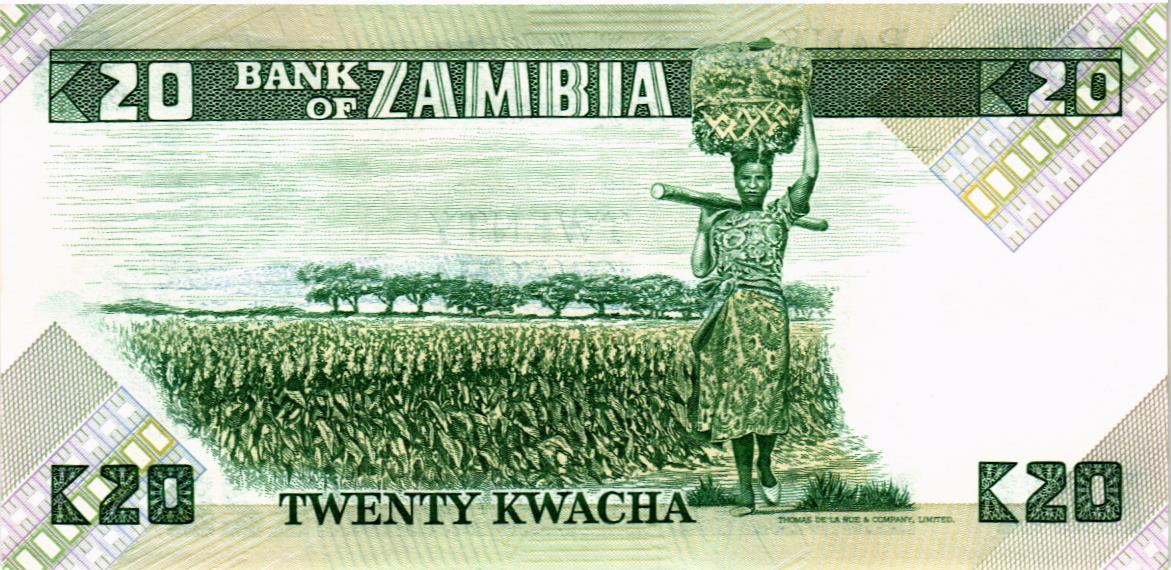 ЗАМБИЯ 20 КВАЧА мини 2