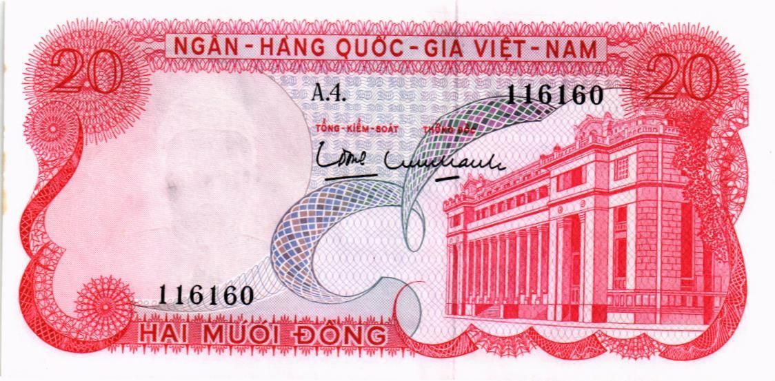 ЮЖНЫЙ ВЬЕТНАМ 20 ДОНГ мини 1