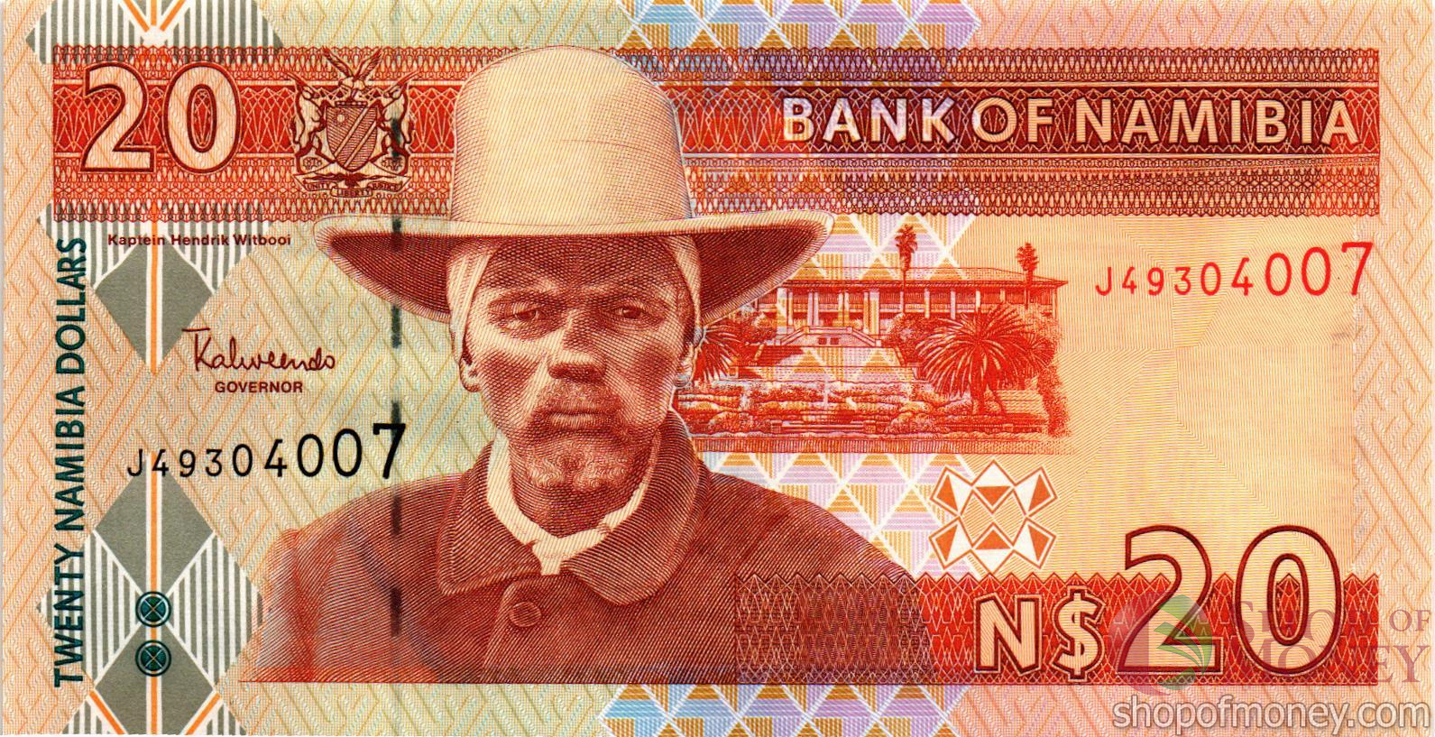 НАМИБИЯ 20 ДОЛЛАРОВ мини 1