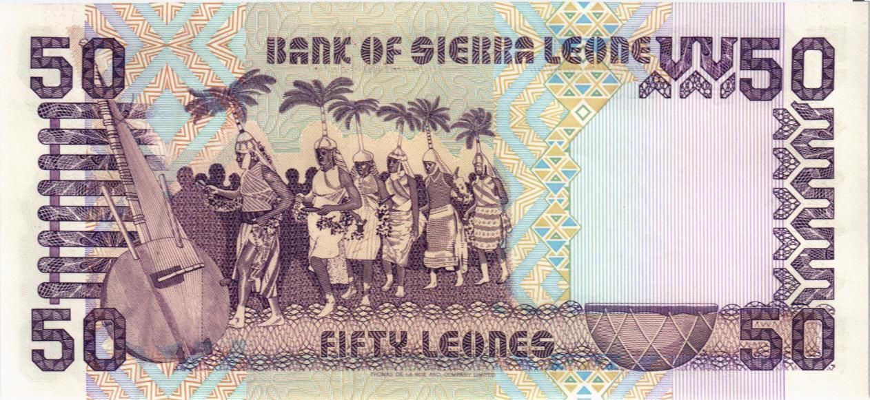 СЬЕРРА-ЛЕОНЕ 50 ЛЕОНЕ мини 2