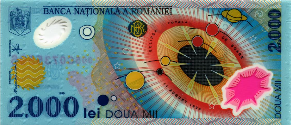 РУМЫНИЯ 2000 ЛЕЙ (В БУКЛЕТЕ) мини 2