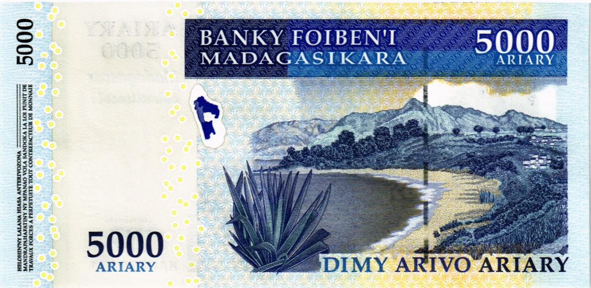 МАДАГАСКАР 5000 АРИАРИ мини 2