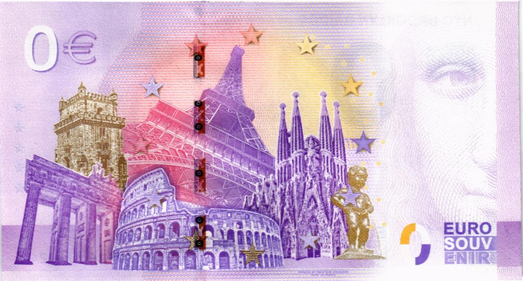 NYC BROOKLYN BRIDGE 0 ЕВРО мини 2