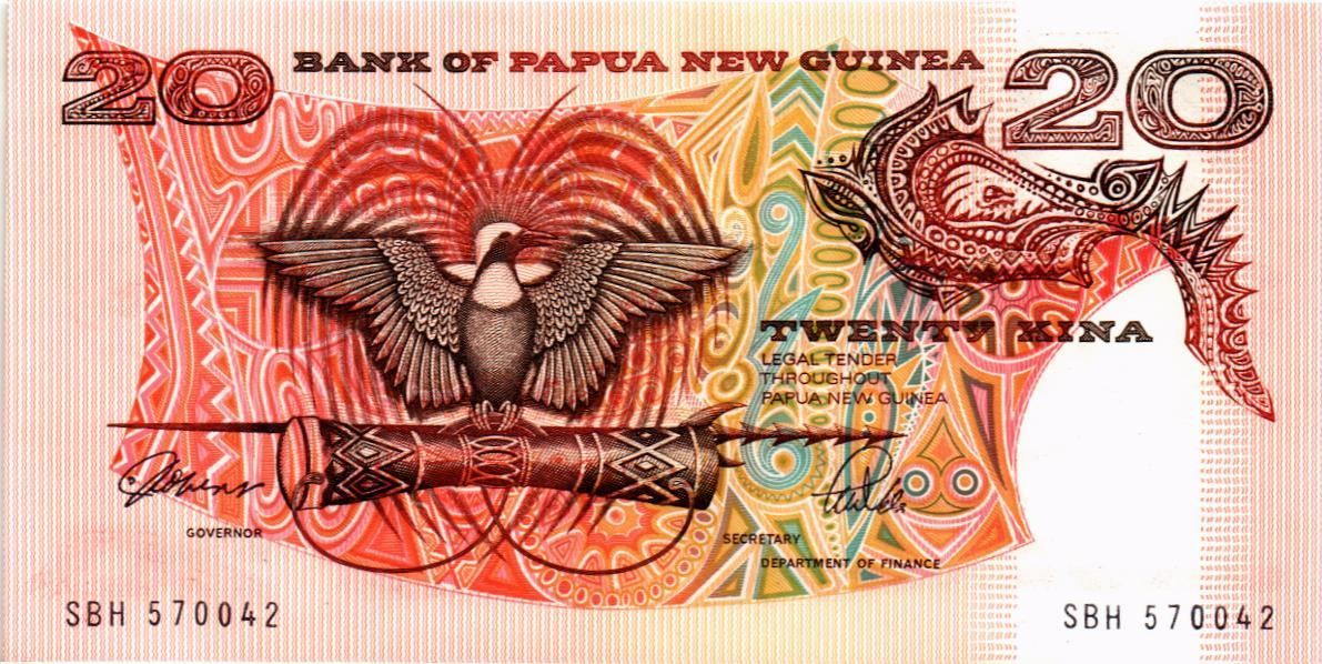 ПАПУА-НОВАЯ ГВИНЕЯ 20 КИНА мини 1
