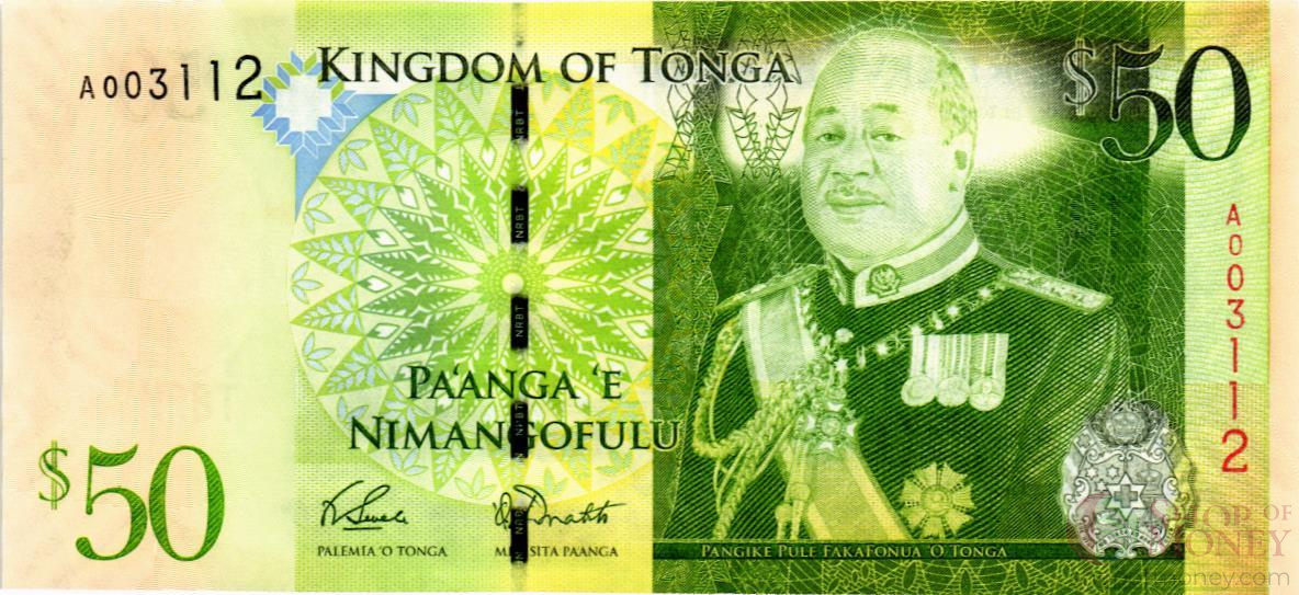 ТОНГА 50 ПААНГА