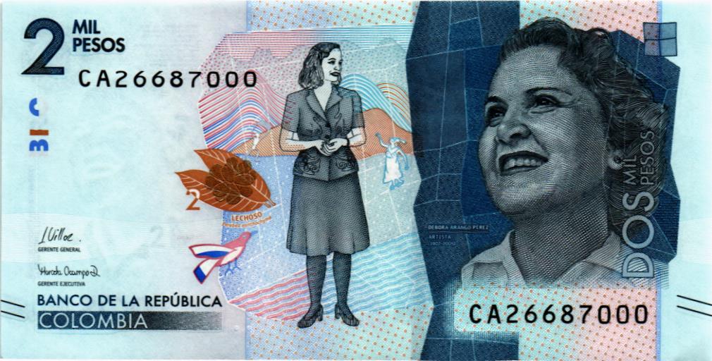 КОЛУМБИЯ 2000 ПЕСО