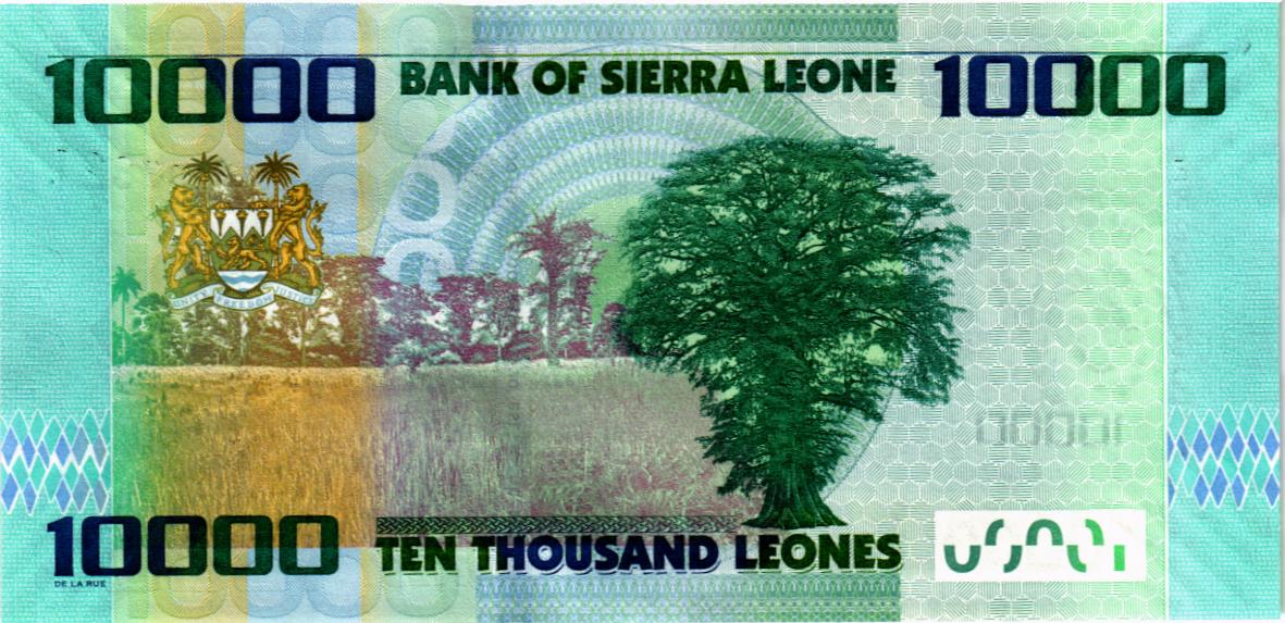 СЬЕРРА-ЛЕОНЕ 10000 ЛЕОНЕ мини 2