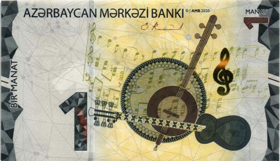 АЗЕРБАЙДЖАН 1 МАНАТ мини 1