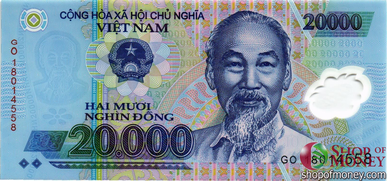 ВЬЕТНАМ 20000 ДОНГ мини 1