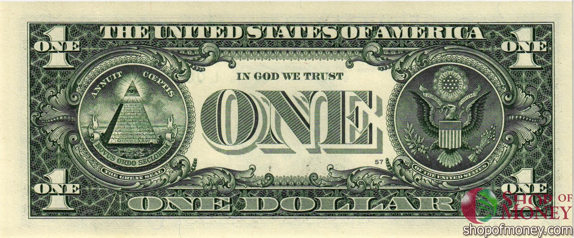 США 1 ДОЛЛАР (L-Сан-Франциско) мини 2