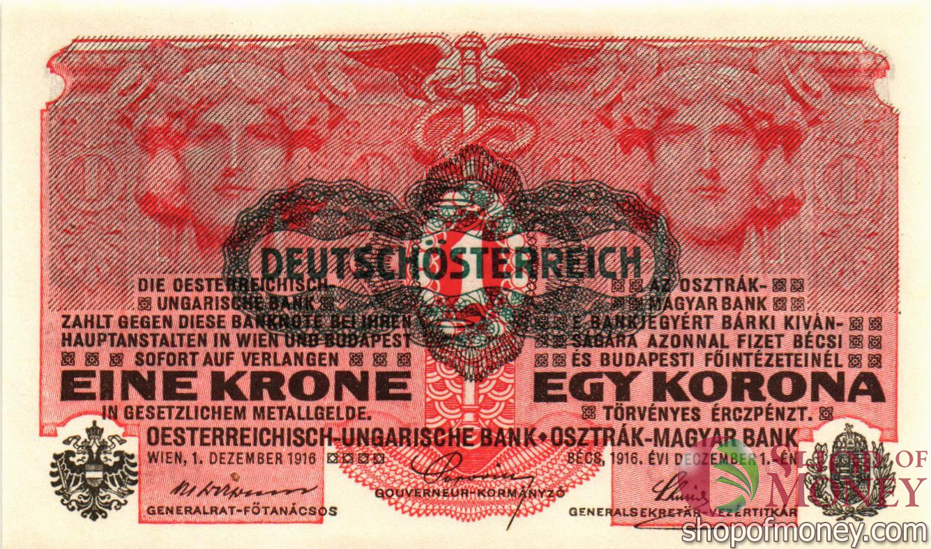 АВСТРИЯ 1 КРОНА