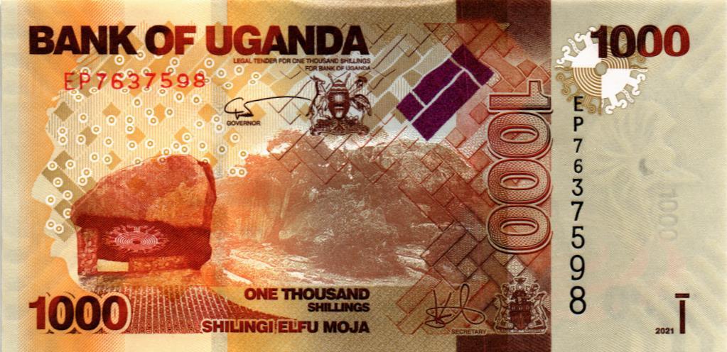 УГАНДА 1000 ШИЛЛИНГОВ мини 1
