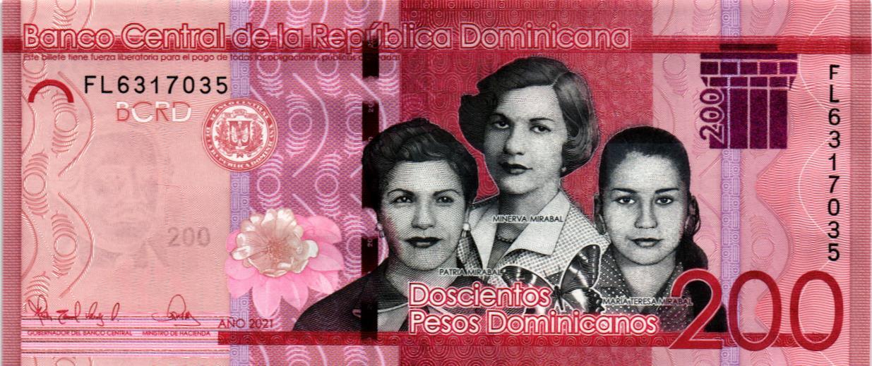 ДОМИНИКАНСКАЯ РЕСПУБЛИКА 200 ПЕСО мини 1