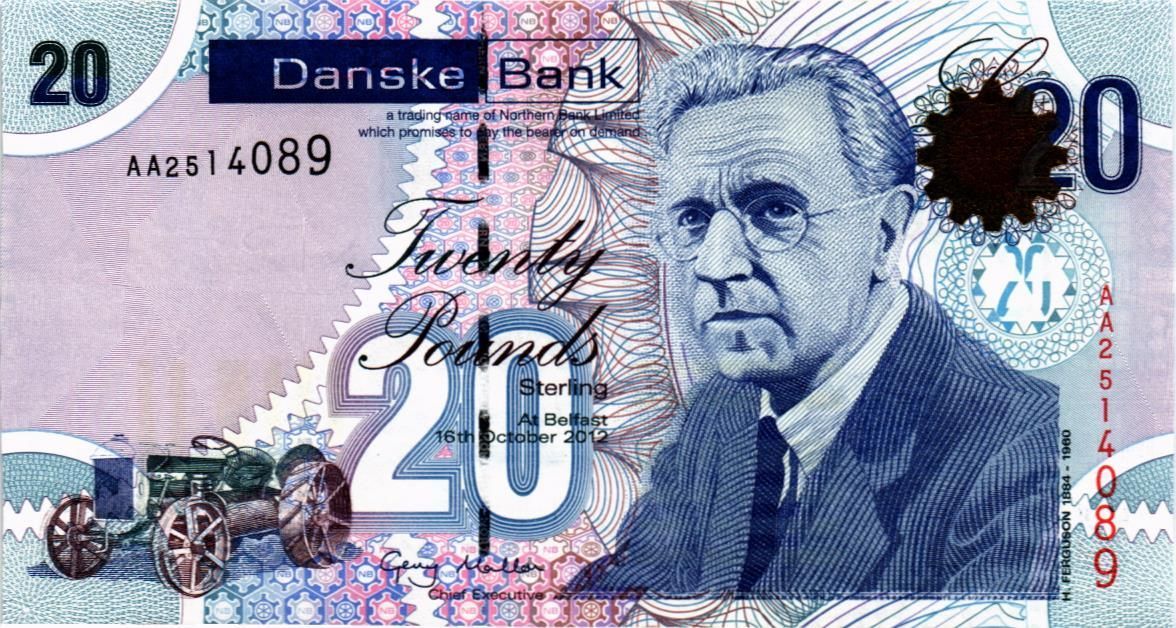 СЕВЕРНАЯ ИРЛАНДИЯ 20 ФУНТОВ мини 1