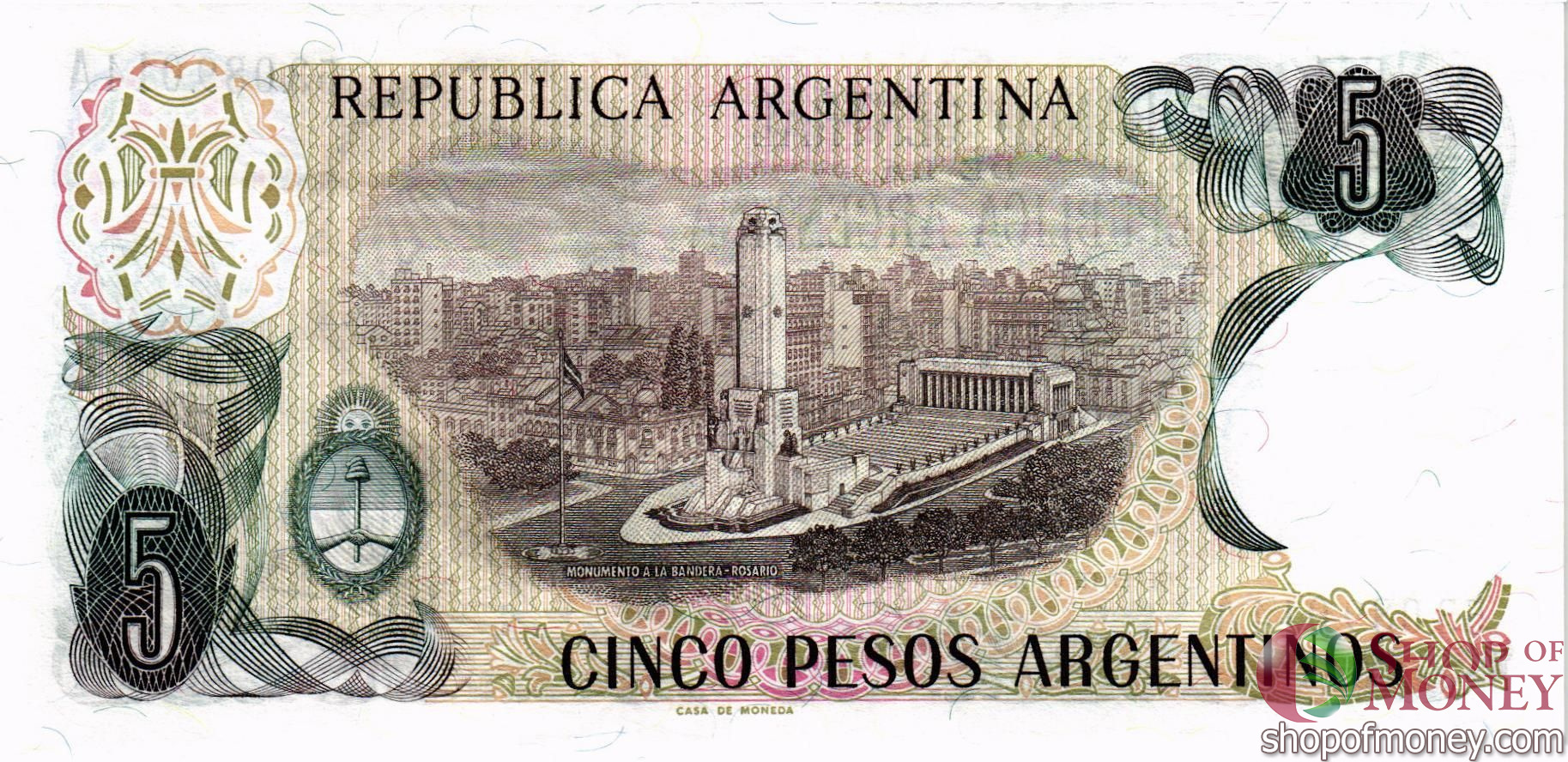 АРГЕНТИНА 5 ПЕСО мини 2