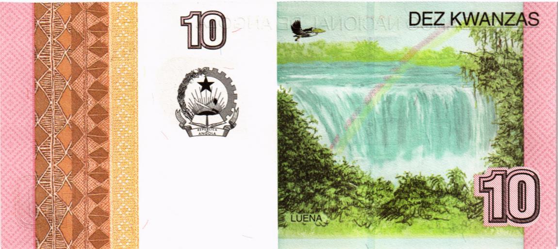 АНГОЛА 10 КВАНЗА мини 2