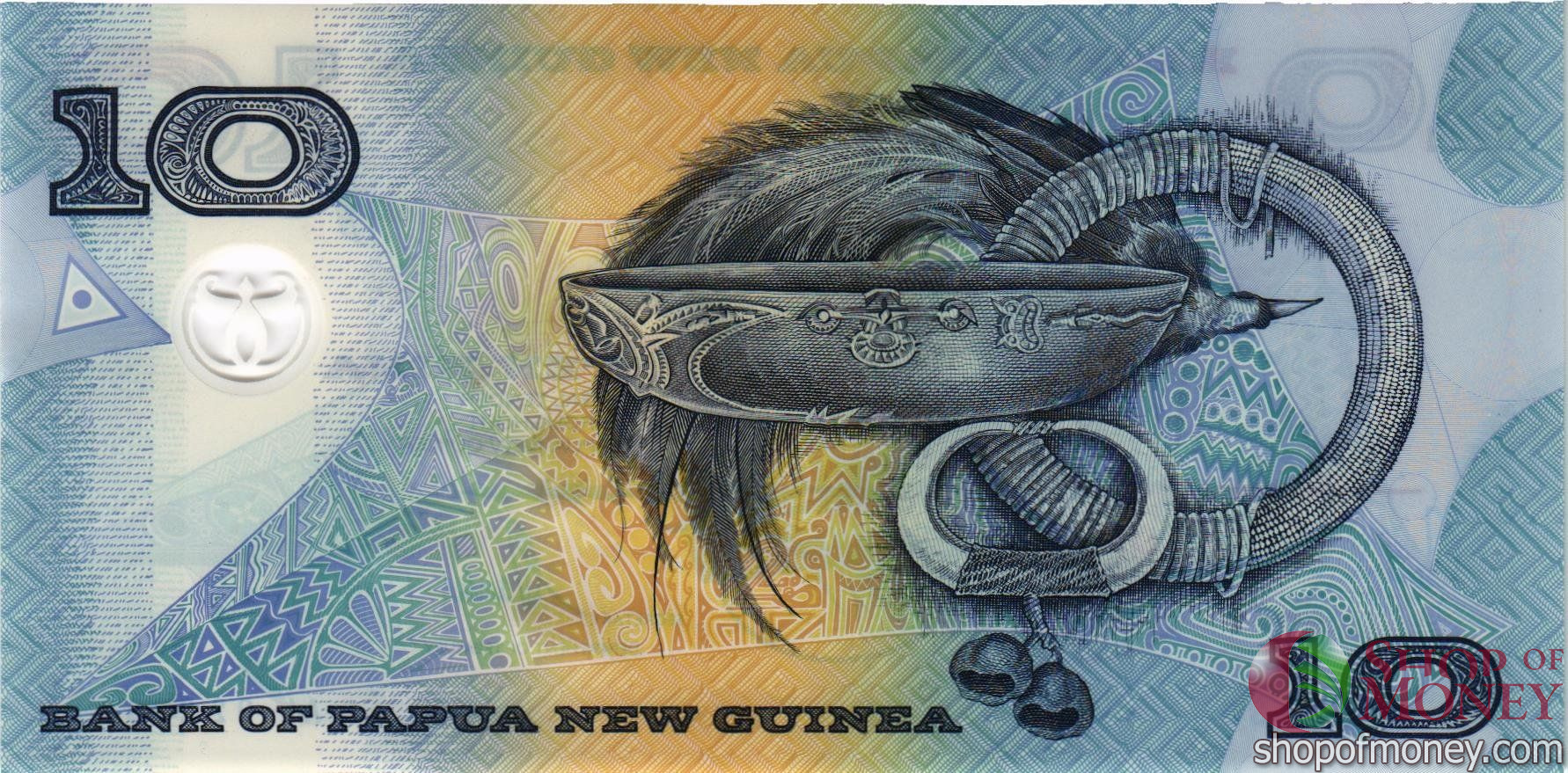 ПАПУА-НОВАЯ ГВИНЕЯ 10 КИНА мини 2