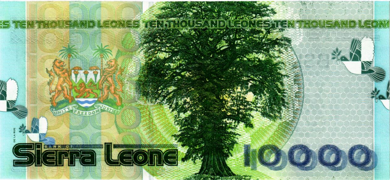 СЬЕРРА-ЛЕОНЕ 10000 ЛЕОНЕ мини 2
