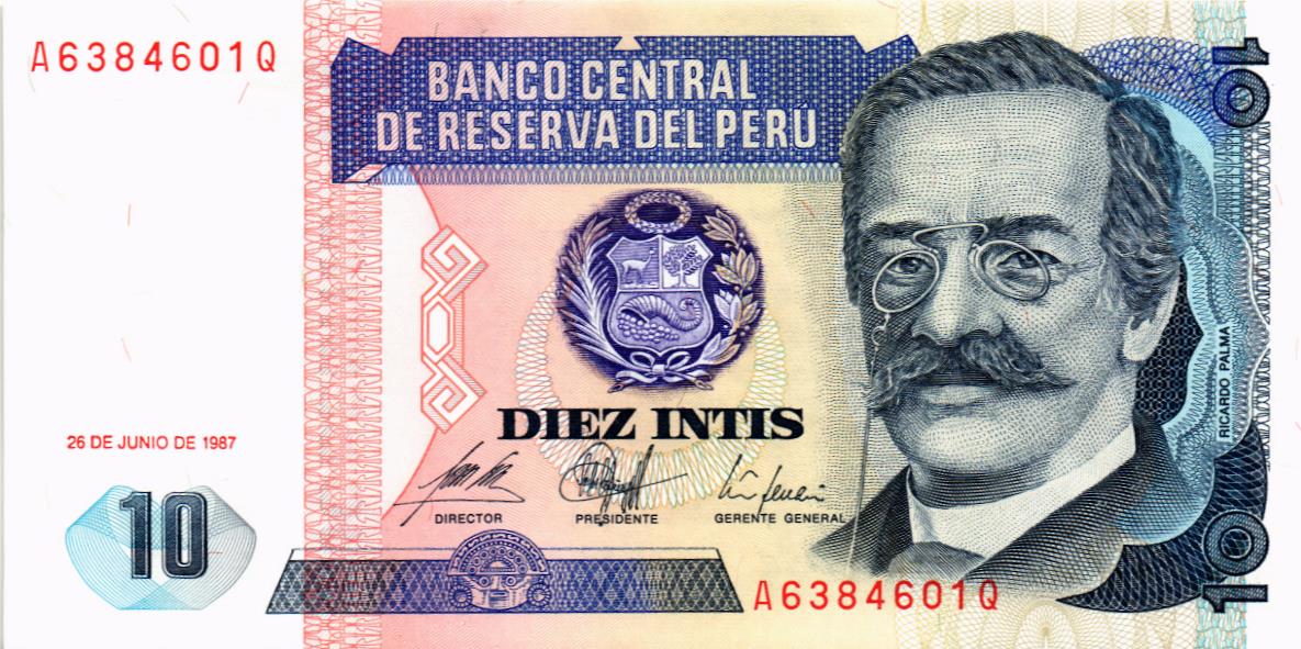 ПЕРУ 10 ИНТИ