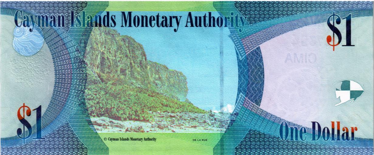КАЙМАНОВЫ ОСТРОВА 1 ДОЛЛАР мини 2
