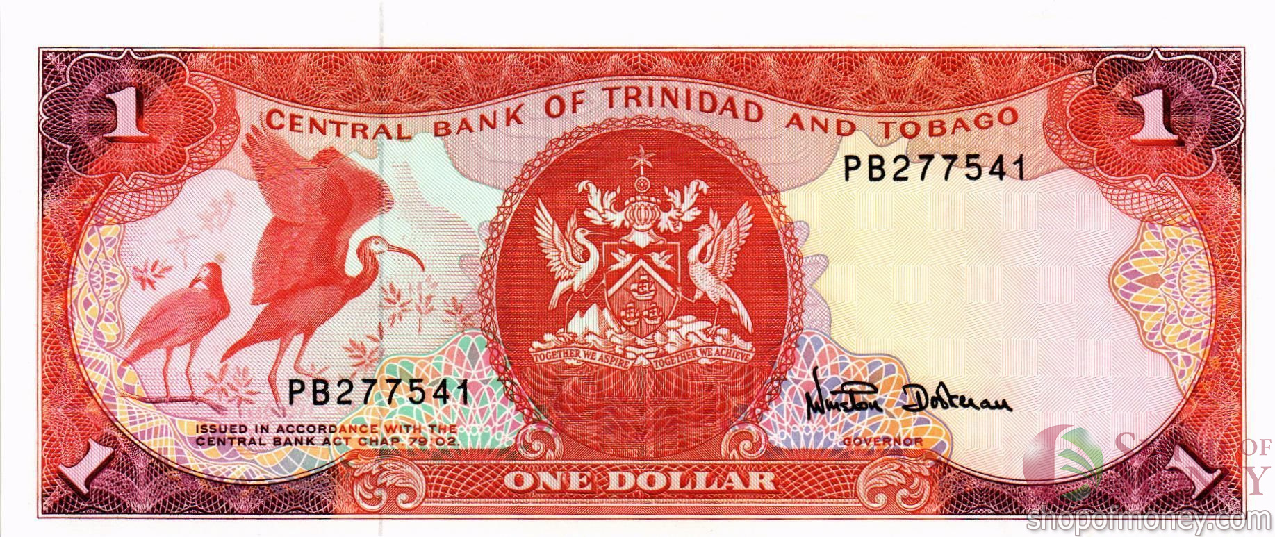 ТРИНИДАД И ТОБАГО 1 ДОЛЛАР мини 1