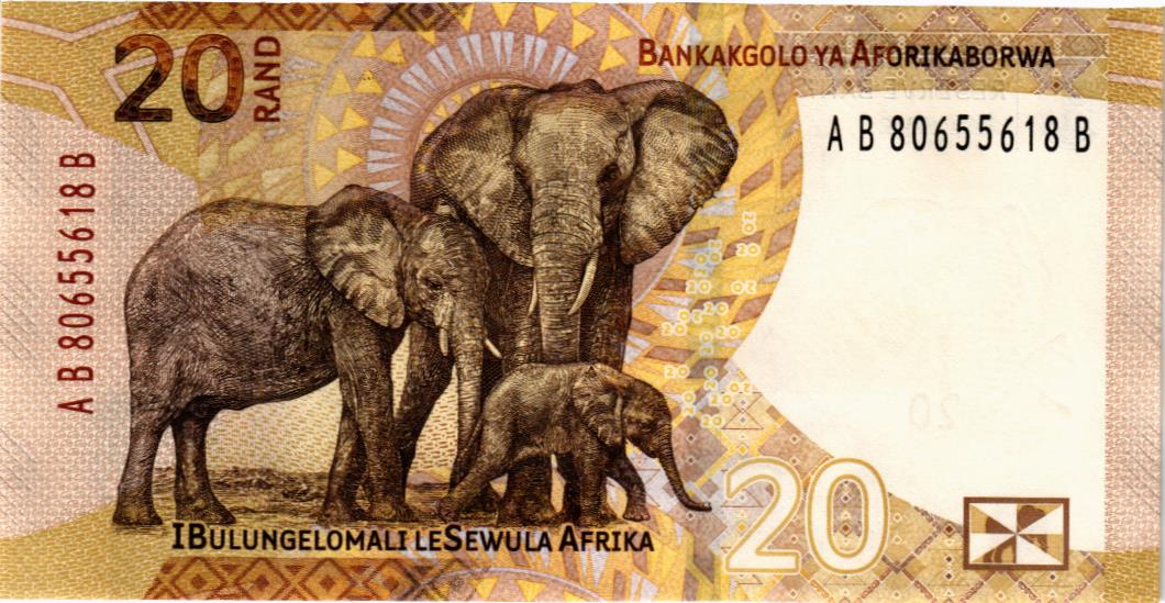ЮАР 20 РАНД мини 2