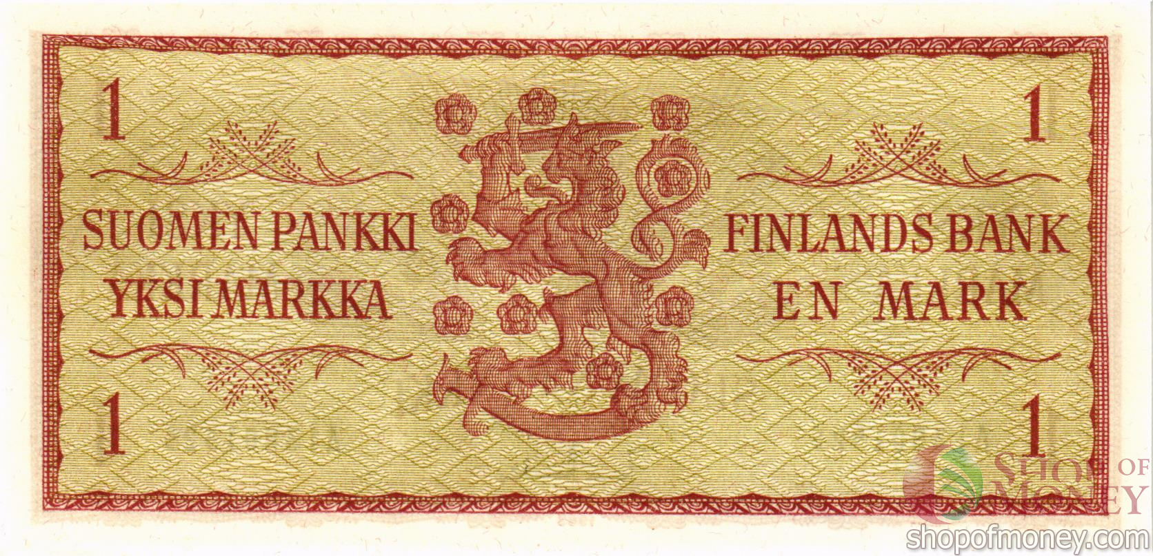 ФИНЛЯНДИЯ 1 МАРКА мини 2