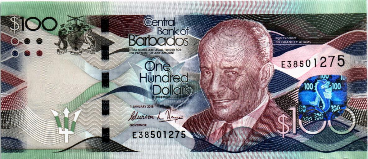 БАРБАДОС 100 ДОЛЛАРОВ мини 1