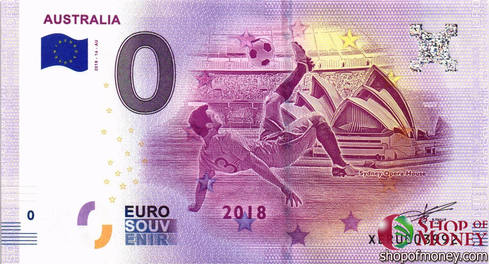 AUSTRALIA 0 ЕВРО мини 1