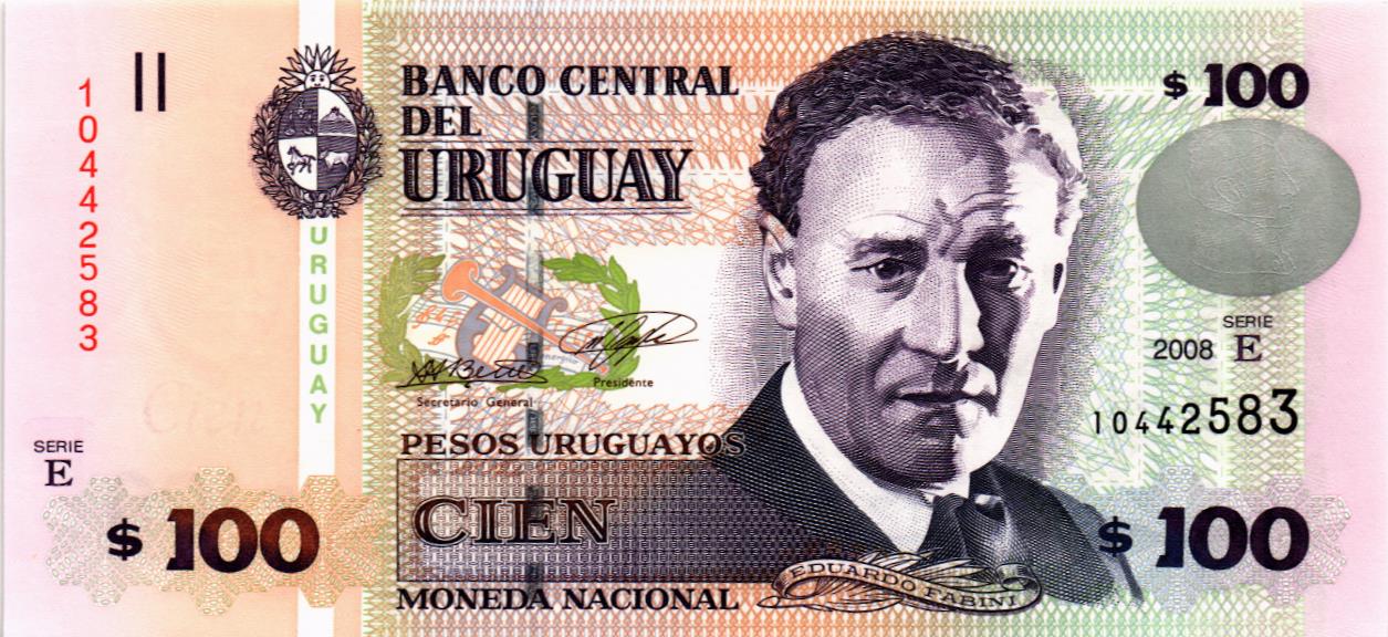 УРУГВАЙ 100 ПЕСО