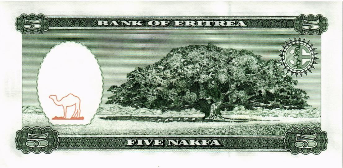 ЭРИТРЕЯ 5 НАКФА мини 2