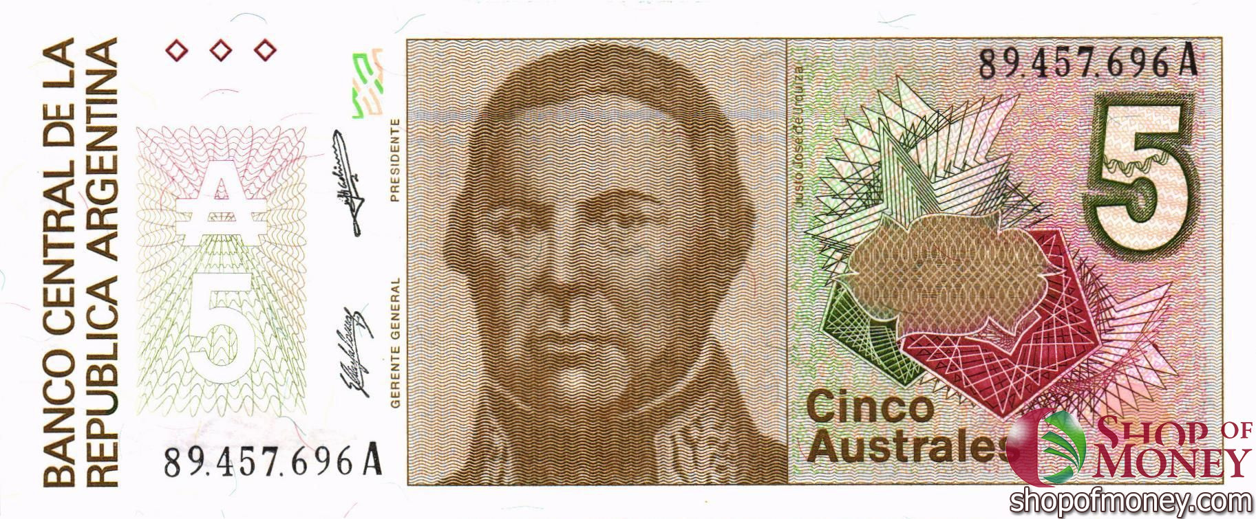 АРГЕНТИНА 5 АУСТРАЛ мини 1