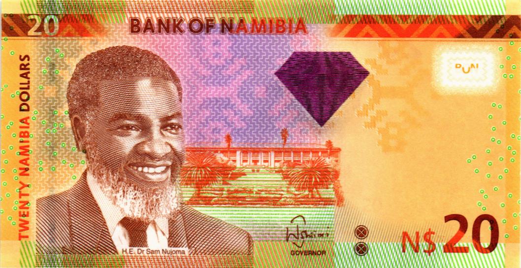 НАМИБИЯ 20 ДОЛЛАРОВ