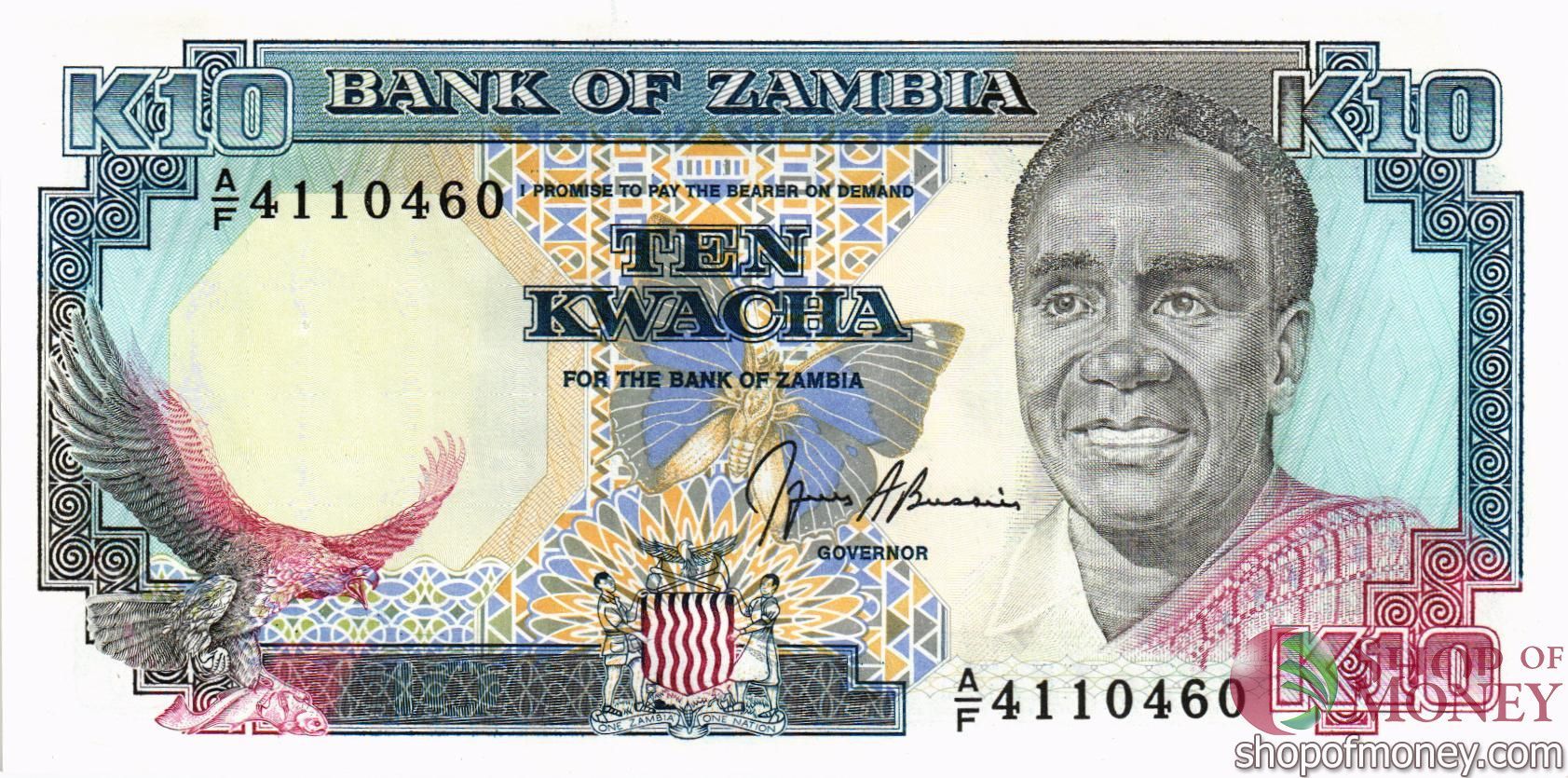 ЗАМБИЯ 10 КВАЧА