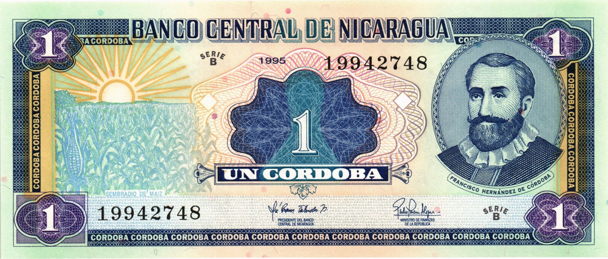 НИКАРАГУА 1 КОРДОБА